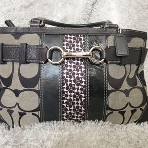 Coach logo handbag